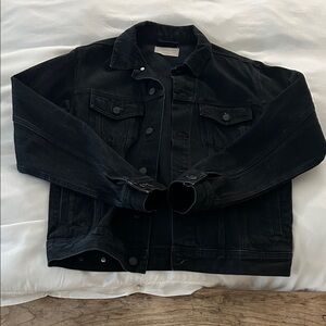 Everlane Men's Black Denim Jacket